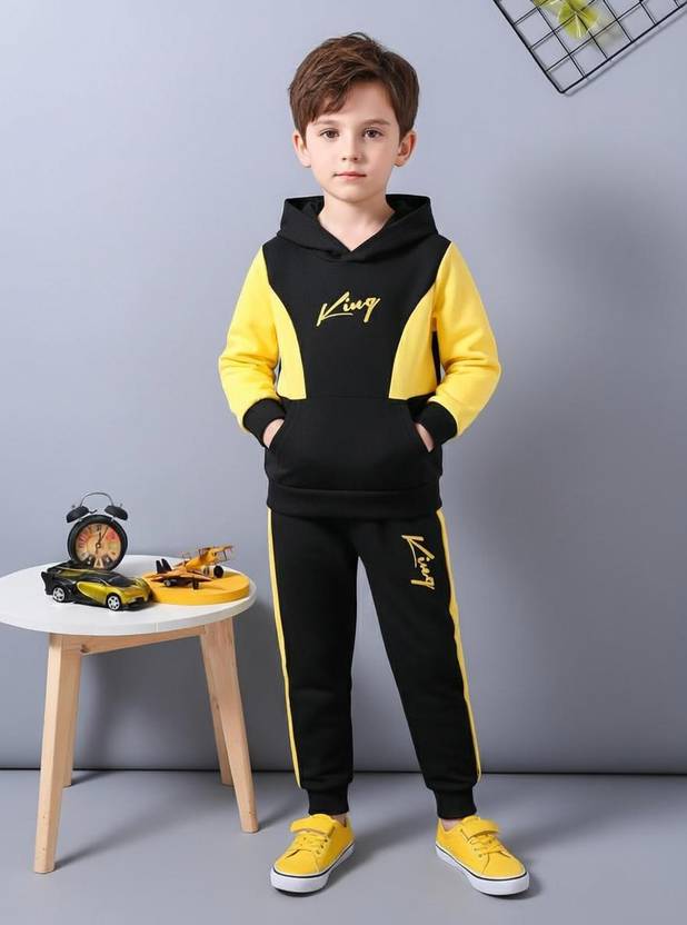 HIKUJ Boys Casual Sweatshirt Track Pants