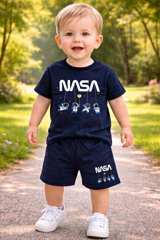 AWKidsFashion Baby Boys & Baby Girls Casual T-shirt Shorts