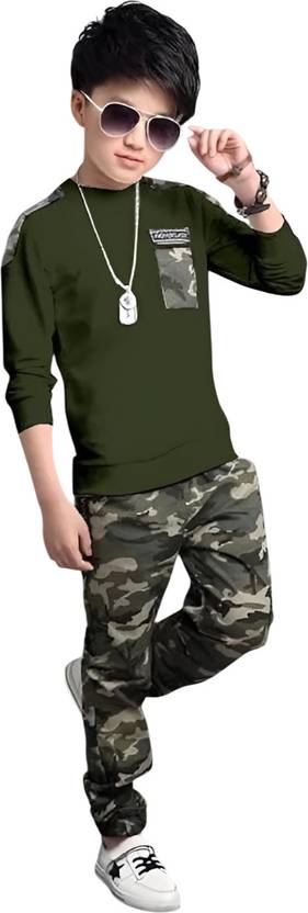 Nakshatra Boys Casual T-shirt Trouser