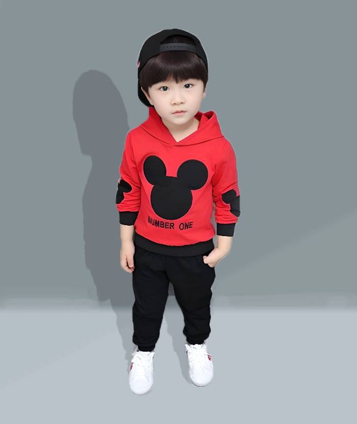 HIKUJ Boys Casual T-shirt Track Pants