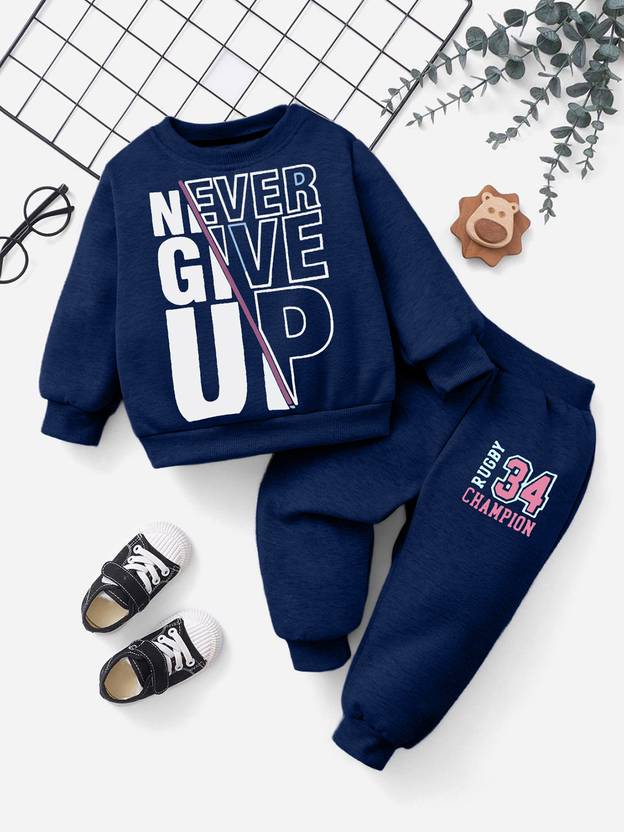SANDOLL Boys & Girls Casual Sweatshirt Sweatpant