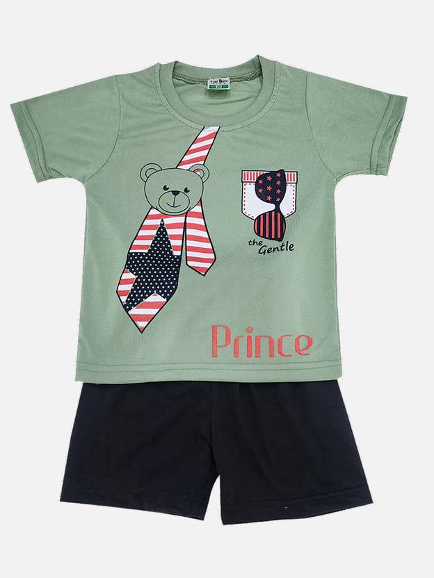 RELANE FAB Boys Casual T-shirt Shorts