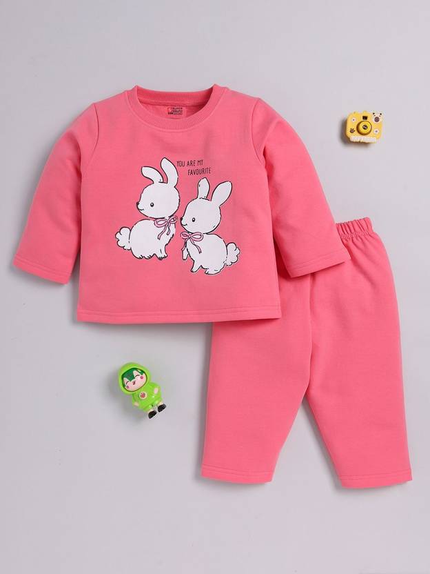 SUPERSQUAD Baby Boys & Baby Girls Casual Sweatshirt Sweatpant