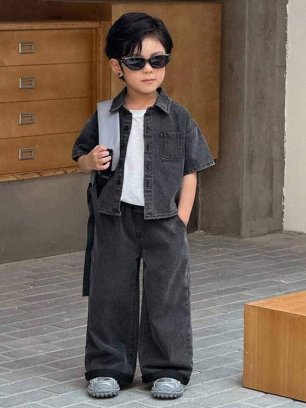 TissuAmour Boys Casual Shirt Pant