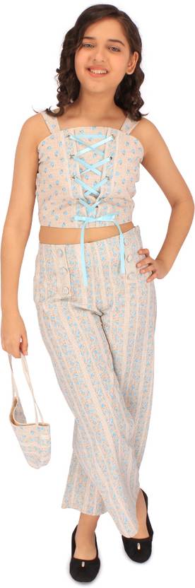 Cutecumber Baby Girls Casual Top Trouser