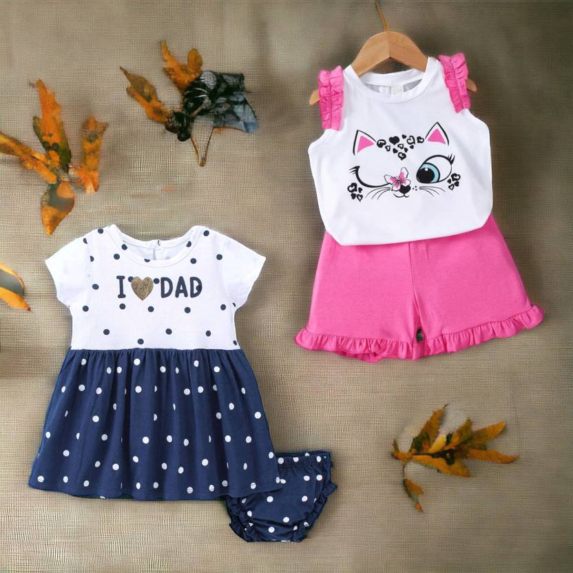 saffronn Baby Girls Party(Festive) Dress Dress, Panty
