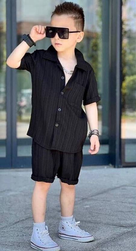Belliza Boys Casual Shirt Shorts