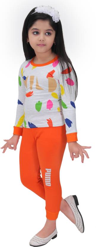 barkatdesigningplanet Girls Casual Top Pant
