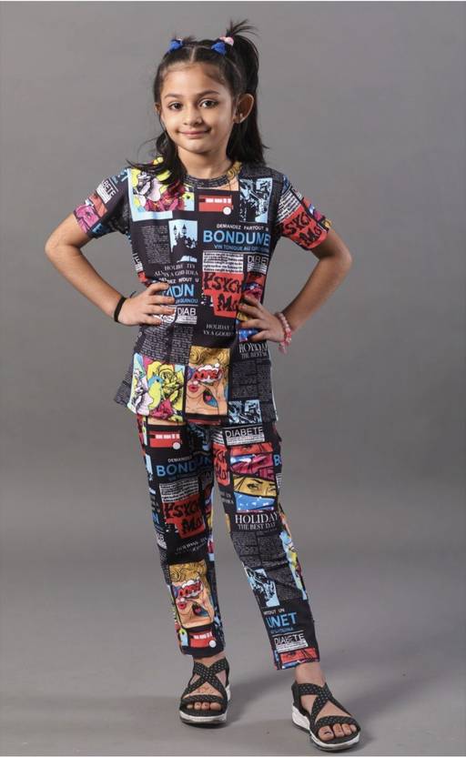 Foursix Baby Boys & Baby Girls Party(Festive) T-shirt Track Pants