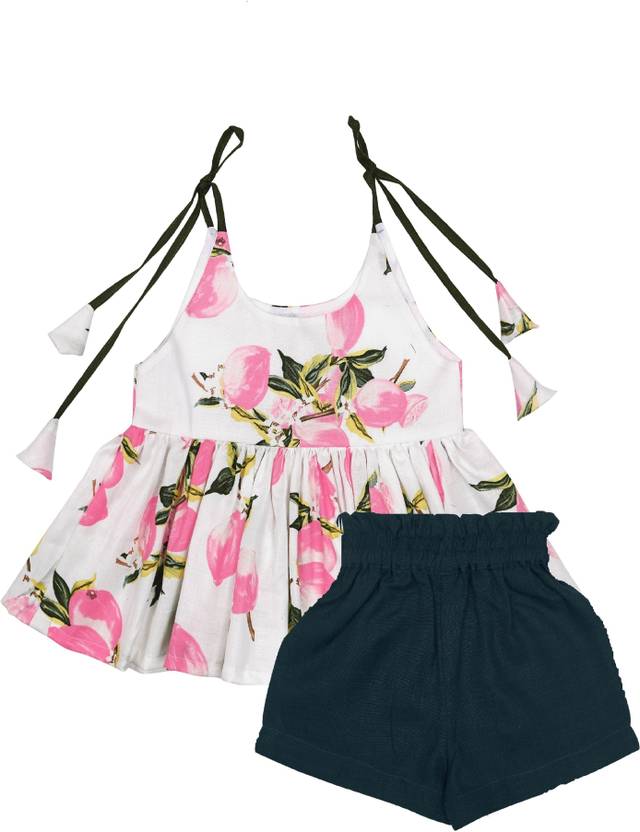 Anneca Girls Casual Top and Skirt Set