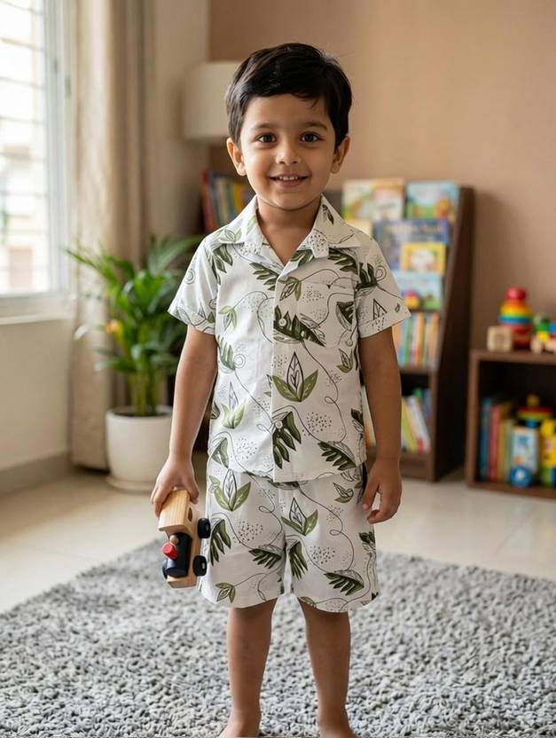Awani Boys Casual Shirt Shorts