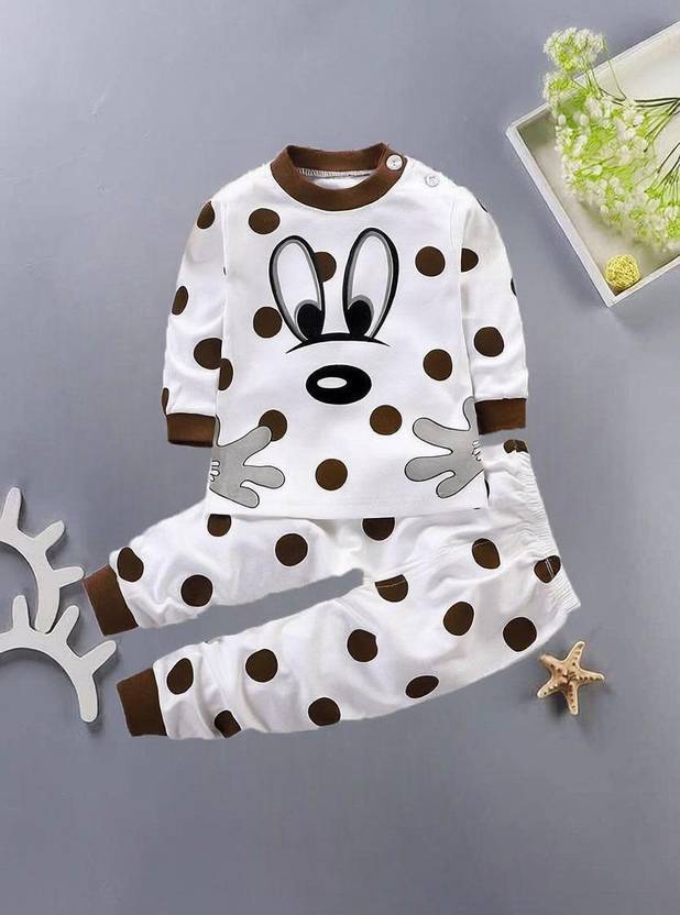 Dreamz Baby Boys & Baby Girls Casual T-shirt Pant