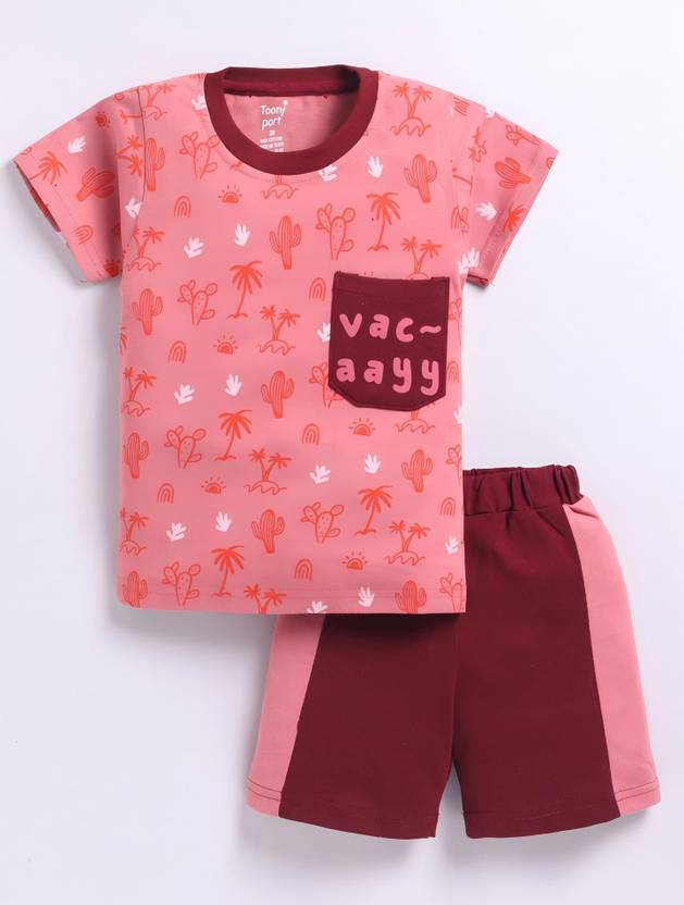 TOONYPORT Boys Casual T-shirt Shorts