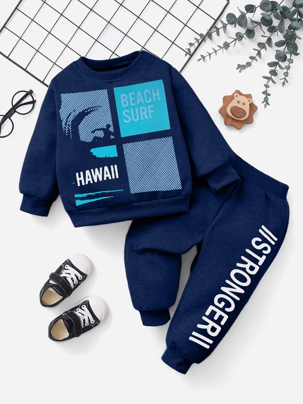 SANDOLL Boys & Girls Casual Sweatshirt Sweatshirt