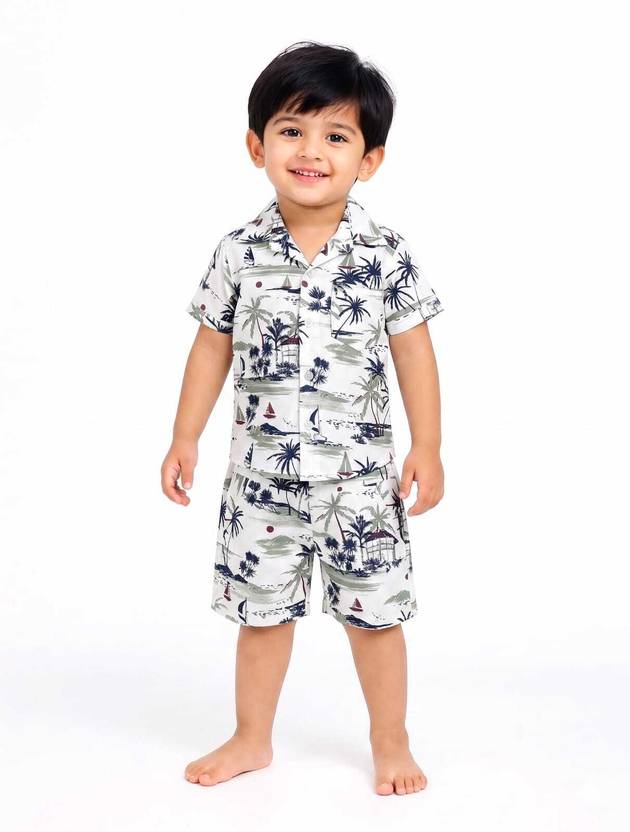 Awani Baby Boys Casual Shirt Shorts
