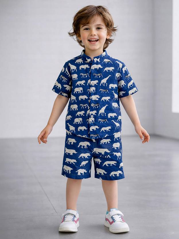 Ompax Boys Casual Shirt Pant