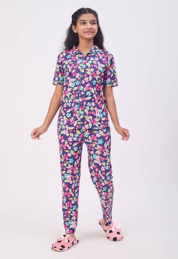 Aeronyx Girls Casual Pyjama Top