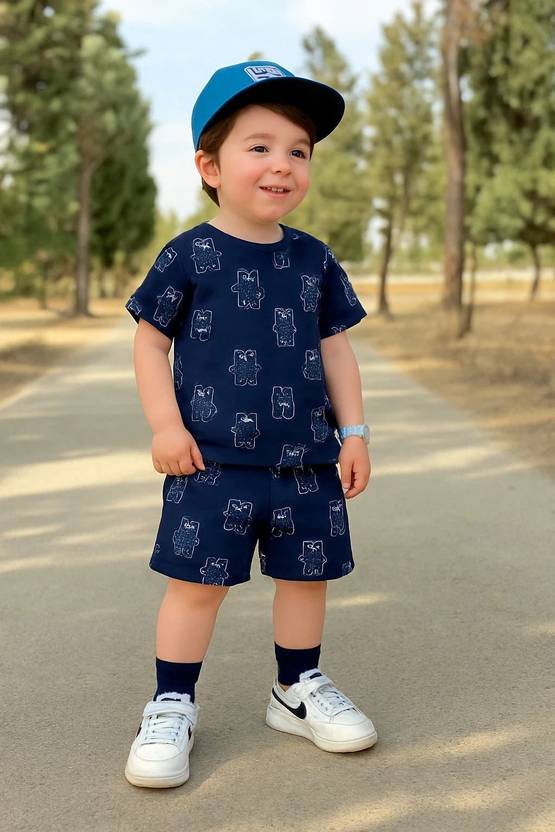 CALCUTTA FASHION Boys & Girls Casual T-shirt Shorts