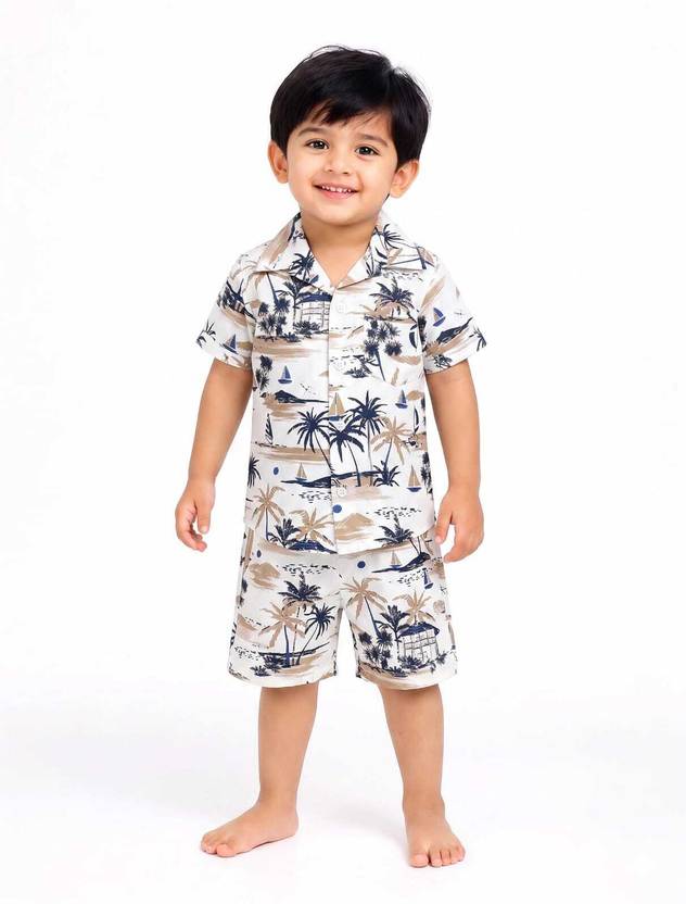 Awani Baby Boys Casual Shirt Shorts