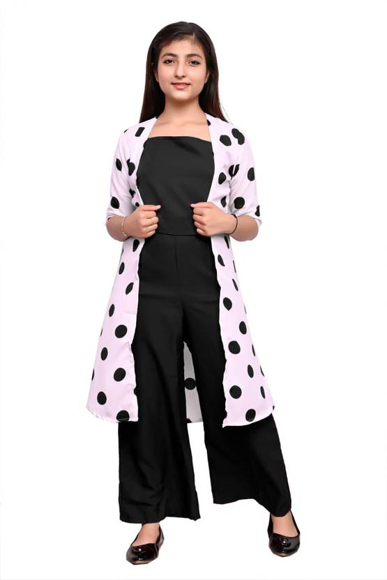 oriexfabb Girls 3/4th Sleeve Multicolor Shrug
