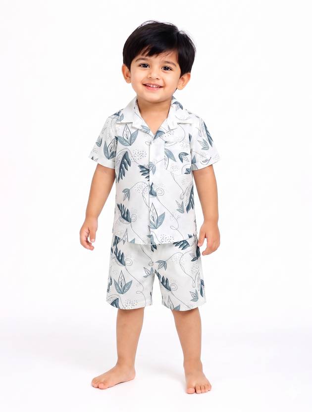 Awani Boys Casual Shirt Shorts