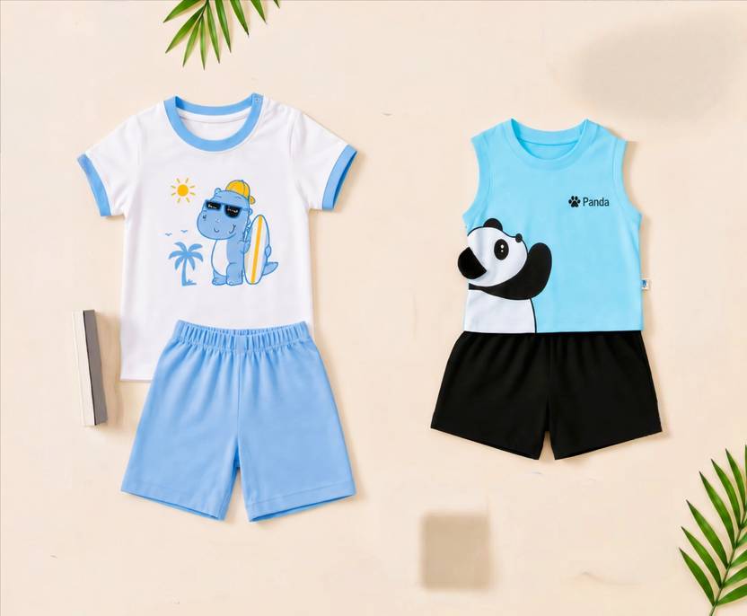 Ykids Boys Casual T-shirt Shorts