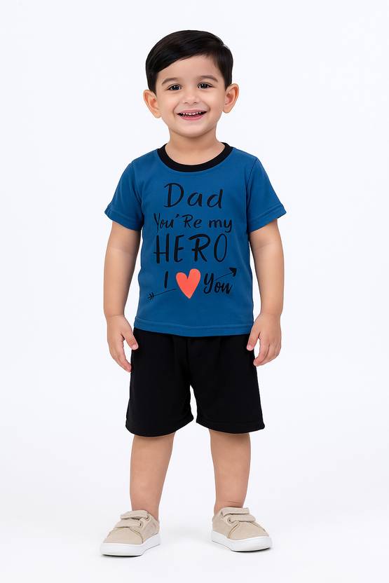 RELANE FAB Boys Casual T-shirt Shorts