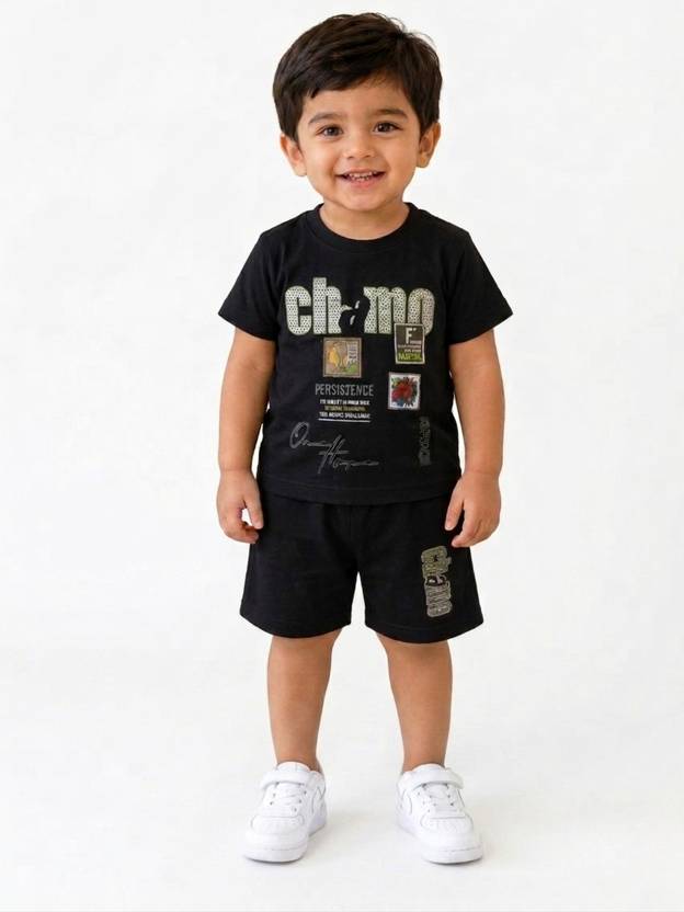 tute Boys Casual T-shirt Shorts