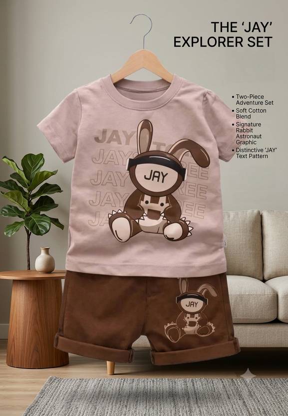 SFAB Baby Boys & Baby Girls Casual T-shirt Pant