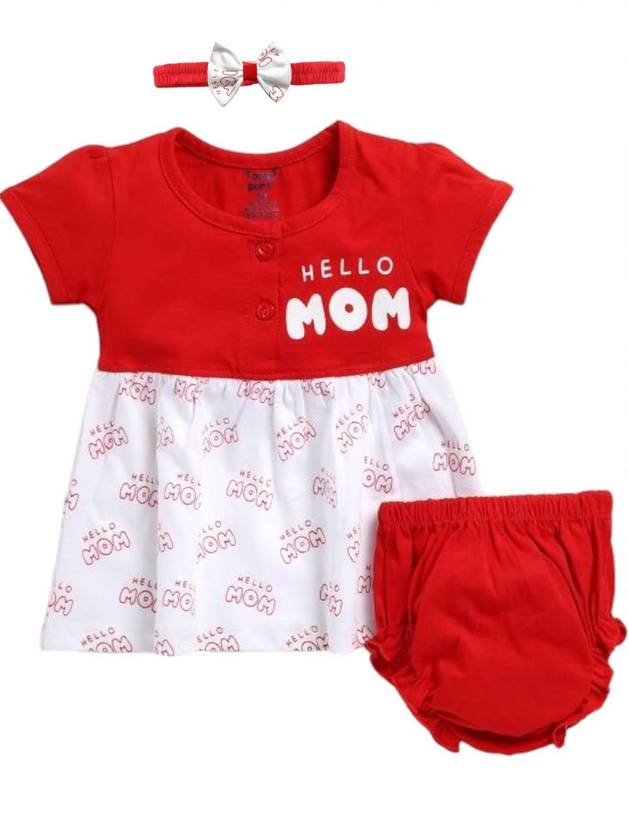 saffronn Baby Girls Casual Dress Hairband
