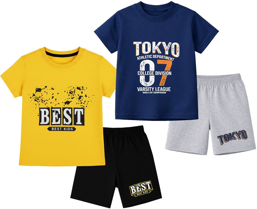 Kids Shorts and T-shirt Pack of