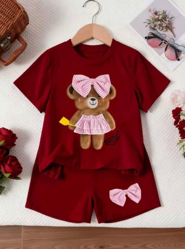 ELPIXIE FASHION Girls Casual T-shirt Dress