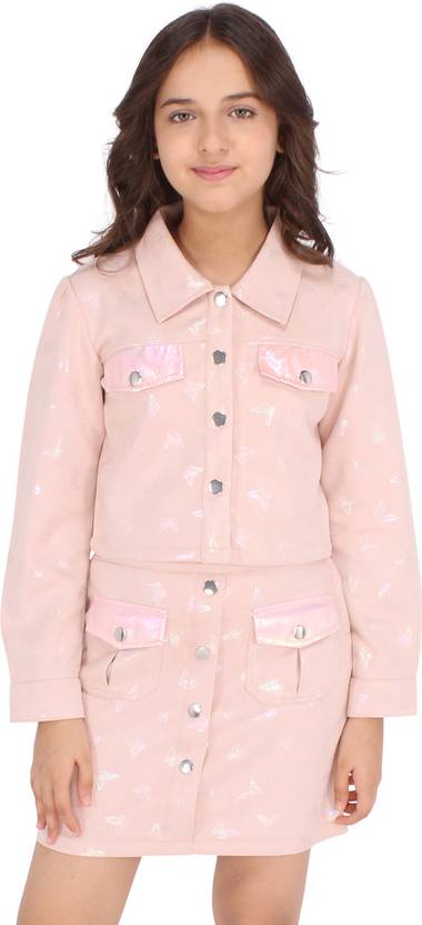 Cutecumber Baby Girls Casual Coat Skirt