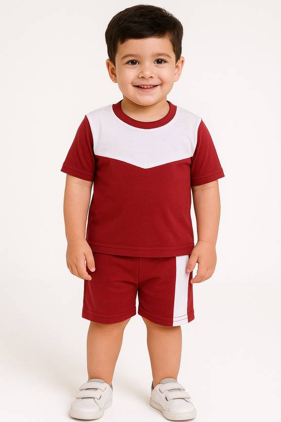 RELANE FAB Boys Casual T-shirt Shorts