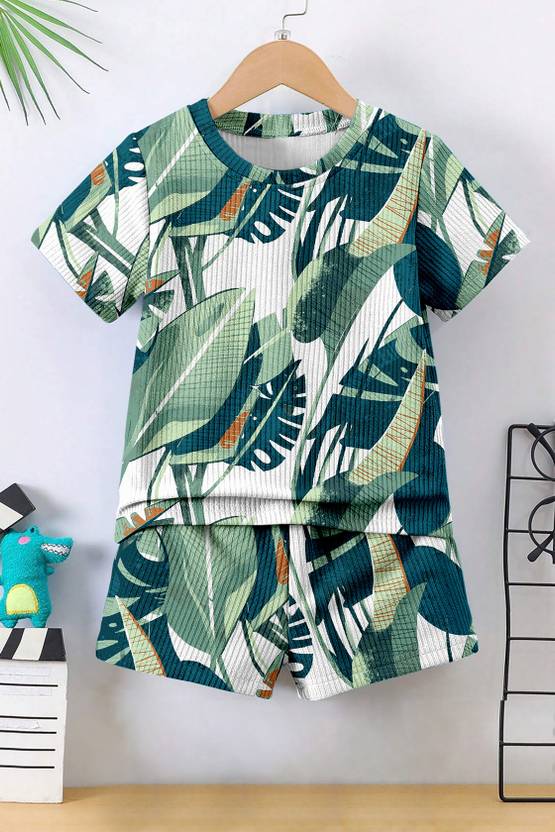Ompax Boys Casual T-shirt Shorts