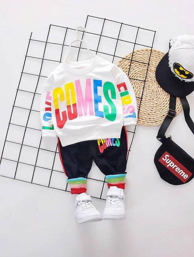 HIKUJ Baby Boys & Baby Girls Casual Sweatshirt Trouser