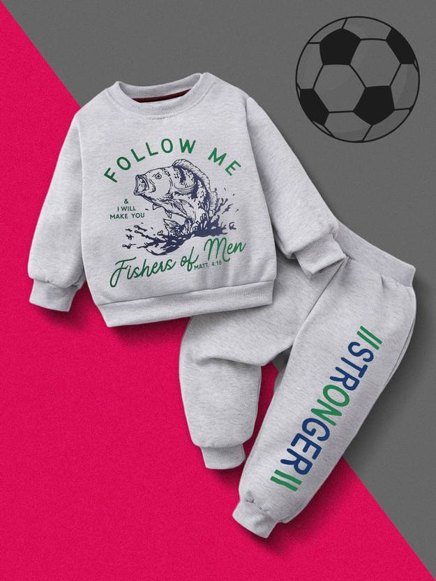 SANDOLL Boys & Girls Casual Sweatshirt Sweatpant