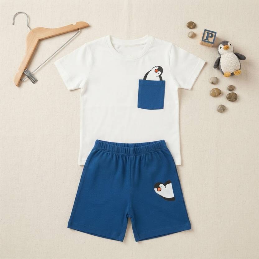 CHOZI Baby Boys & Baby Girls Casual T-shirt Shorts