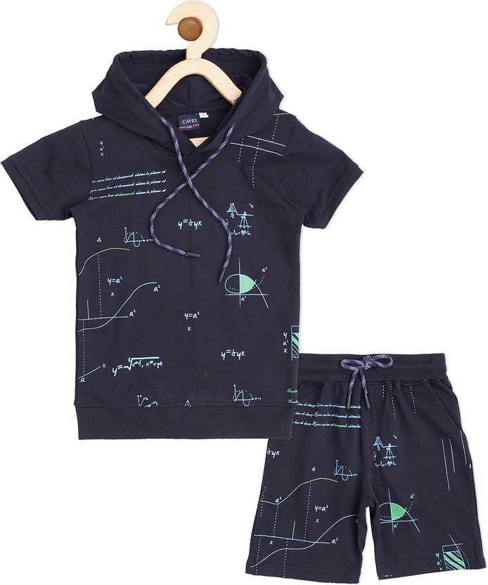 CAVIO Boys Casual T-shirt Shorts