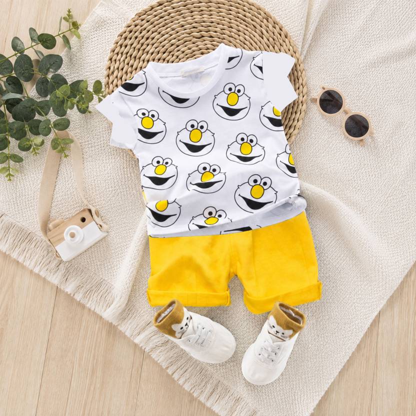 CHOZI Baby Boys & Baby Girls Casual T-shirt Shorts