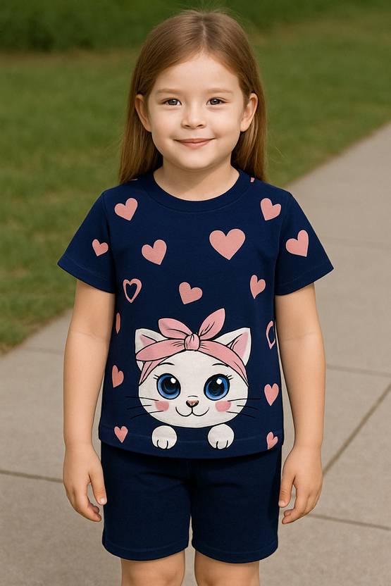 toystshirt Baby Boys & Baby Girls Casual T-shirt Shorts