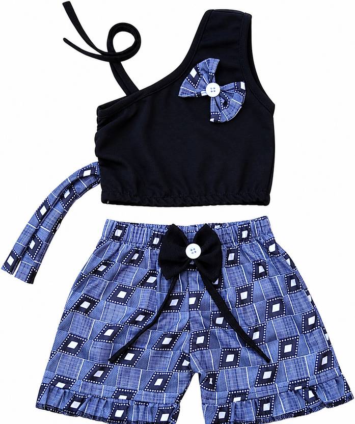 tony fashion Baby Girls Casual Top Shorts