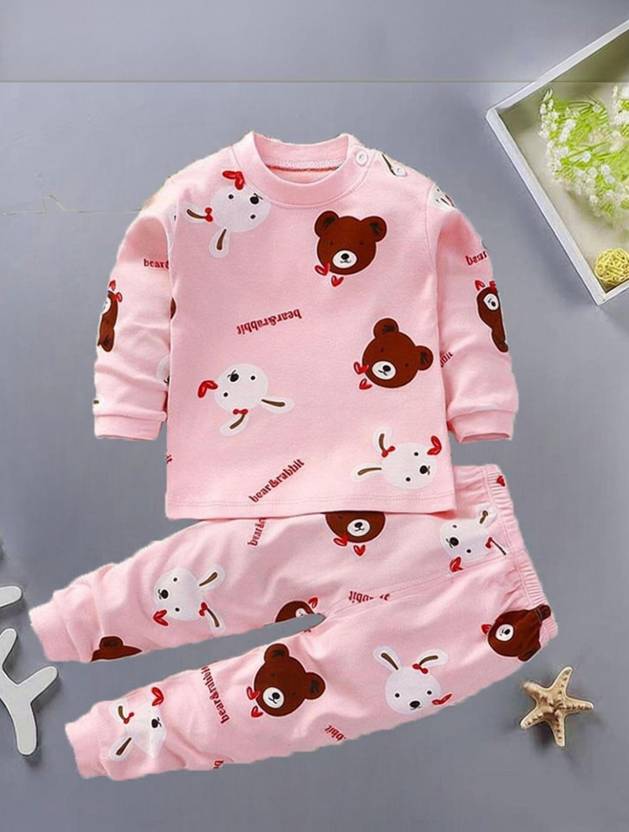 Dreamz Baby Boys & Baby Girls Casual T-shirt Pant