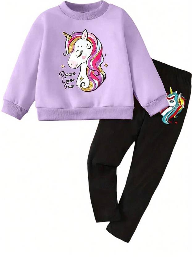 KEESOR Baby Girls Casual T-shirt Pant