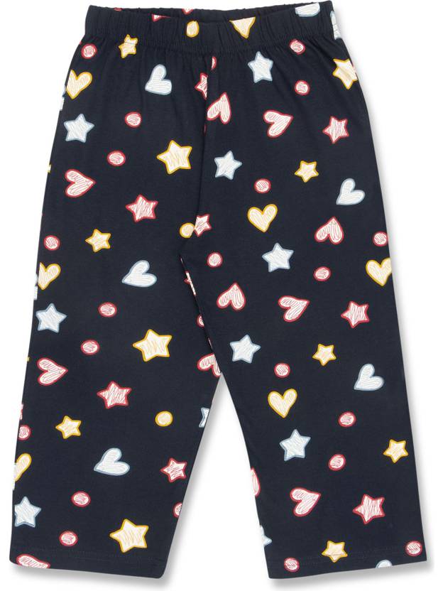 Zuniors-SSC Capri For Girls Casual Printed Pure Cotton