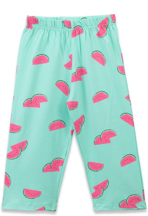 Zuniors-SSC Capri For Girls Casual Printed Pure Cotton