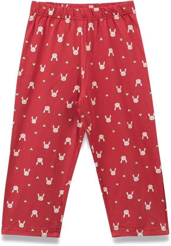 Zuniors-SSC Capri For Girls Casual Printed Pure Cotton