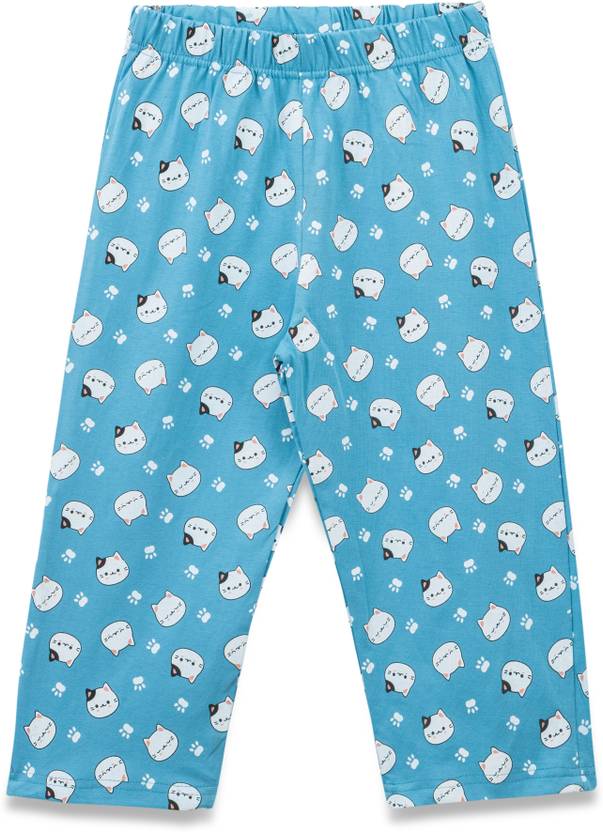 Zuniors-SSC Capri For Girls Casual Printed Pure Cotton
