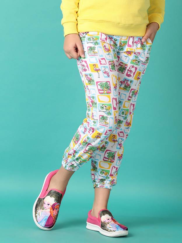 V-MART Capri For Girls Casual Printed Cotton Blend