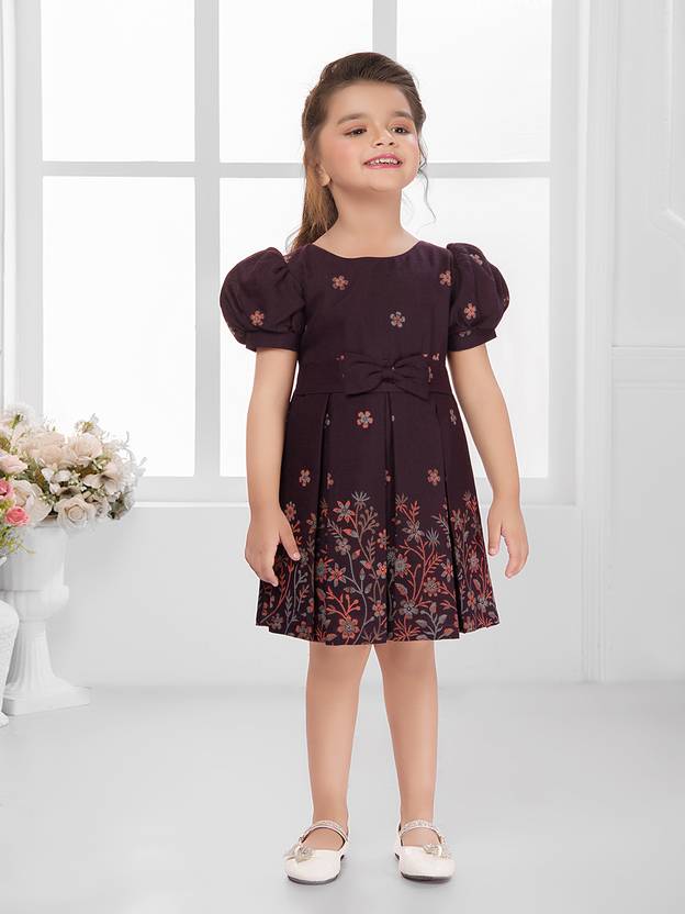 Snazzygirl Indi Girls Midi/Knee Length Casual Dress